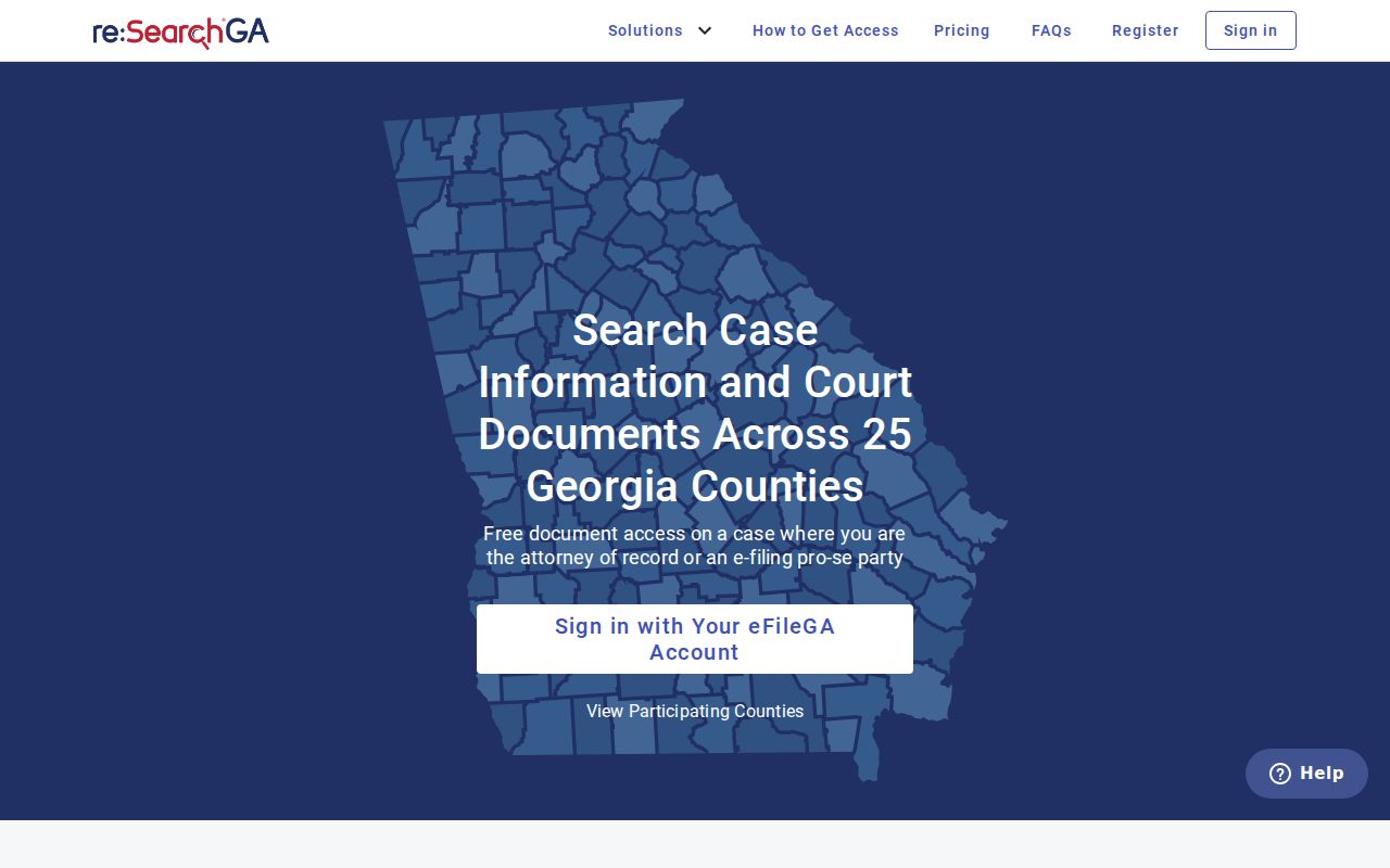 Georgia statewide court records search used for Sandy Springs resident verification